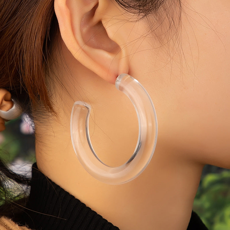 transparent hoop earrings hoop earrings transparent background