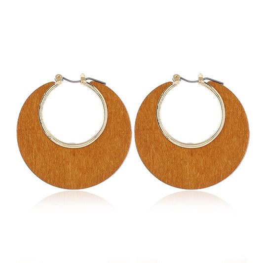 wooden hoops earrings wooden hoop earrings